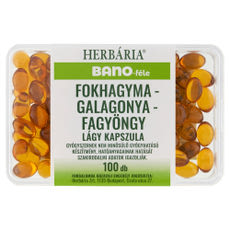 Bano Fokhagyma-Galagonya-Fagyöngy kapszula - 100 db kisképe