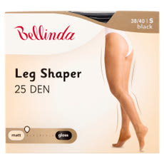Bellinda Leg Shaper harisnyanadrág 25Den /fekete S  - 1 db kisképe