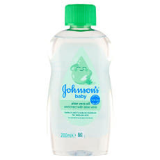 Johnson's aloe vera babaolaj  - 200 ml kisképe