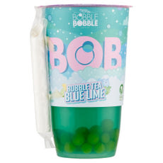 BOB Blue Lime bubble tea - 360 ml kisképe