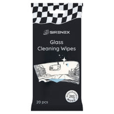 Sirenex szélvédőtisztító nedves törlőkendő - 20 db kisképe