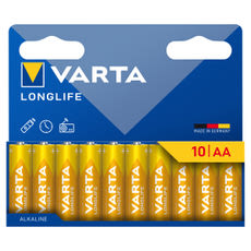 Varta Longlife elem AA - 10 db kisképe