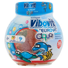 Vibovit BY EUROVIT Aqua Gumivitamin - 50 db kisképe