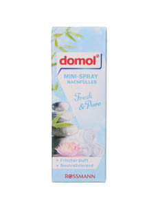 Domol Fresh & Pure mini-spray utántöltő - 25 ml kisképe