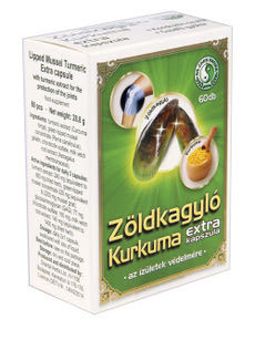 Dr. Chen Patika Zöldkagyló Kurkuma Extra kapszula - 60 db kisképe