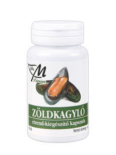 Dr.M Prémium Zöldkagyló kapszula - 80 db kisképe