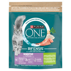 Purina One Sensitive állateledel macskáknak pulykával - 750 g kisképe