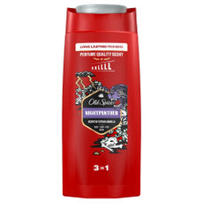 Old Spice Night Panther 3 az 1-ben sampon és tusfürdő - 675 ml kisképe
