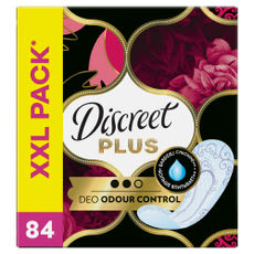 Discreet Protective Odour Control Plus tisztasági betét - 84 db kisképe