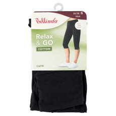 Bellinda Cotton Capri nadrág S-es méret /fekete - 1 db kisképe