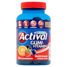 Béres Actival Felnőtt Gumivitamin - 50 db kisképe