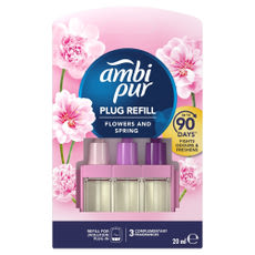 Ambi Pur 3Volution Flowers & Spring elektromos légfrissítő-utántöltő - 20 ml kisképe
