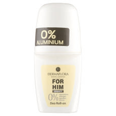 Dermaflora For Him Serenity 0% izzadásgátló roll-on - 50 ml kisképe
