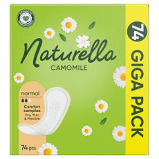 Naturella Normal Camomile tisztasági betét - 74 db kisképe