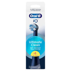 Oral-B iO Series Ultimate Clean Black elektromos fogkefe pótfej - 6 db kisképe