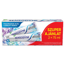 Sensodyne Extra Whitening fogkrém 2x75 ml - 150 ml kisképe