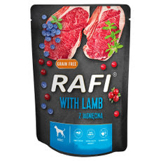 Rafi állateledel báránnyal és vörös-kék áfonyával - 300 g kisképe