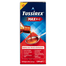 Tussirex Max 8in1 szirup - 120 ml kisképe