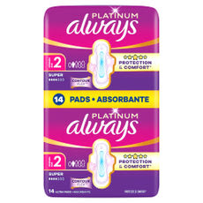 Always Platinum Super egészségügyi betét - 14 db kisképe