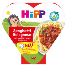 Hipp bolognai spagetti tésztakészítmény marhahússal 1 éves kortól - 250 g kisképe