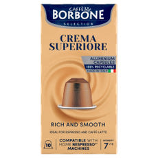Caffè Borbone Crema Superiore Nespresso kávékapszula - 10 db kisképe
