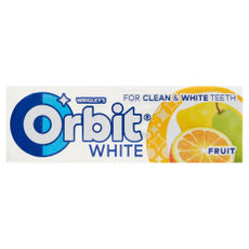 Orbit white fruit ízesítésű drazsé - 14 g kisképe