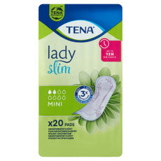 Tena Lady Mini szárny nélküli enyhe inkontinencia betét - 20 db kisképe