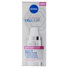 Nivea Cellular Expert Filler nappali arcápoló UV szérum fluid FF50+ - 30 ml kisképe