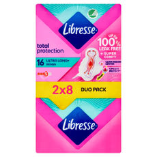 Libresse Ultra Long vékony szárnyas egészségügyi betét - 16 db kisképe
