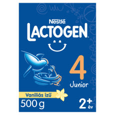 Lactogen 4 Junior tejalapú italpor vitaminokkal és ásványi anyagokkal vaníliás ízű 2 éves kortól - 500 g kisképe