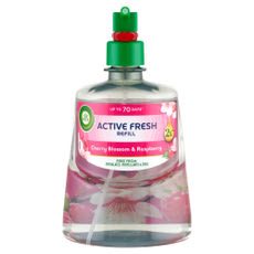 Air Wick Active Fresh Cherry Blossom & Raspberry automata légfrissítő utántöltő - 228 ml kisképe