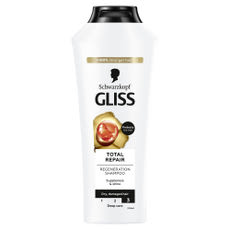 Gliss Total Repair sampon - 400 ml kisképe