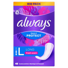 Always Daily Protect Long tisztasági betét - 48 db kisképe