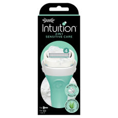 Wilkinson Intuition Sensitive Care borotvakészülék + 1 borotvabetét - 1 db kisképe