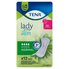 Tena lady slim normál inkontinencia betét - 12 db kisképe