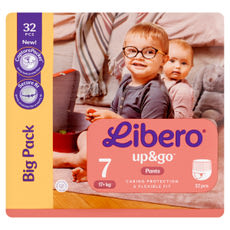 Libero Jumbo Up&Go bugyipelenka 7-es méret 17+ kg - 32 db kisképe