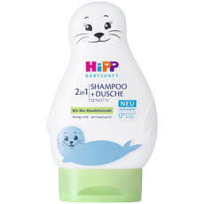 Hipp Sensitiv Babysanft fókás tusfürdo és sampon - 200 ml kisképe
