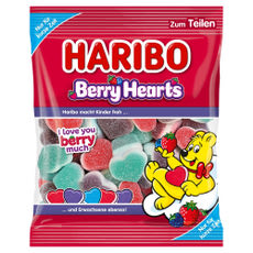 Haribo Berry Hearts gumicukor - 160 g kisképe