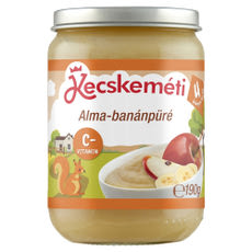 Kecskeméti bébiétel almával és banánnal 4 hónapos kortól - 190 g kisképe