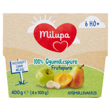 Milupa Frutapura Gyümölcsvarázs 6-36 hónapos kor között 4x100 g - 400 g kisképe