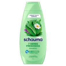 Schauma 7 Herbs Freshness lelapulás elleni sampon zsíros hajra - 400 ml kisképe
