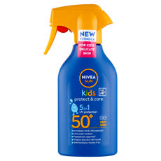 Nivea Sun Kids hidratáló szórófejes gyermeknaptej F50+ - 270 ml kisképe