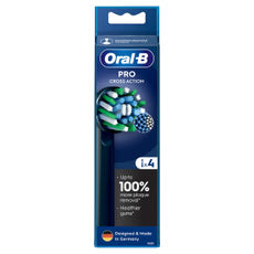 Oral-B Pro Cross Action fogkefefej /fekete - 4 db kisképe