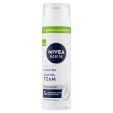 NIVEA MEN Sensitive Borotvahab - 200 ml kisképe