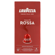 Lavazza Qualità Rossa Nespresso kapszulás pörkölt kávé - 10 db kisképe