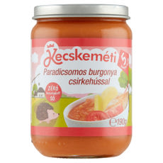 Kecskeméti bébiétel paradicsomos burgonya csirkehús ízesítéssel 5 hónapos kortól - 190 g kisképe
