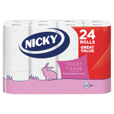 Nicky Great Value toalettpapír 3 rétegű - 24 db kisképe