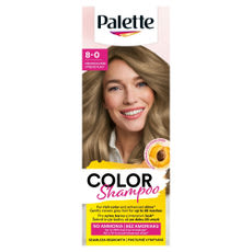 Schwarzkopf Palette Color Shampoo kímélő tartós hajszínező 8-0 középszőke - 1 db kisképe