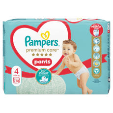 Pampers Premium Care bugyipelenka 9-15 kg, méret: 4 - 38 db kisképe