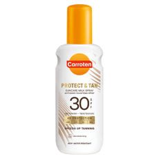 Carroten Protect & Tan SPF30 naptej spray - 200 ml kisképe